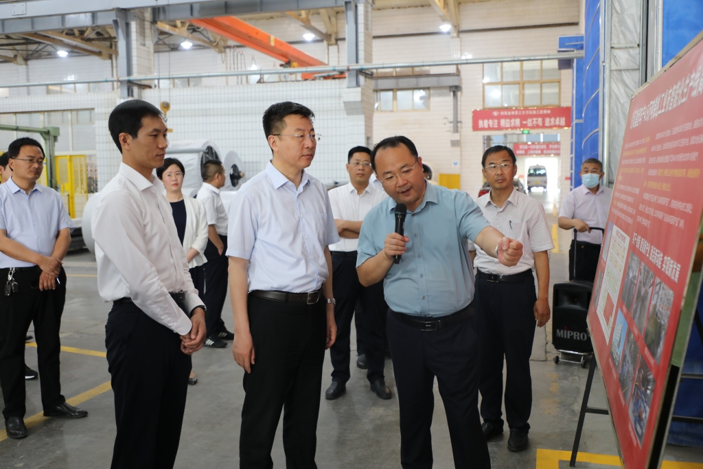 聊城市委常委、副市长王峰到时风集团调研